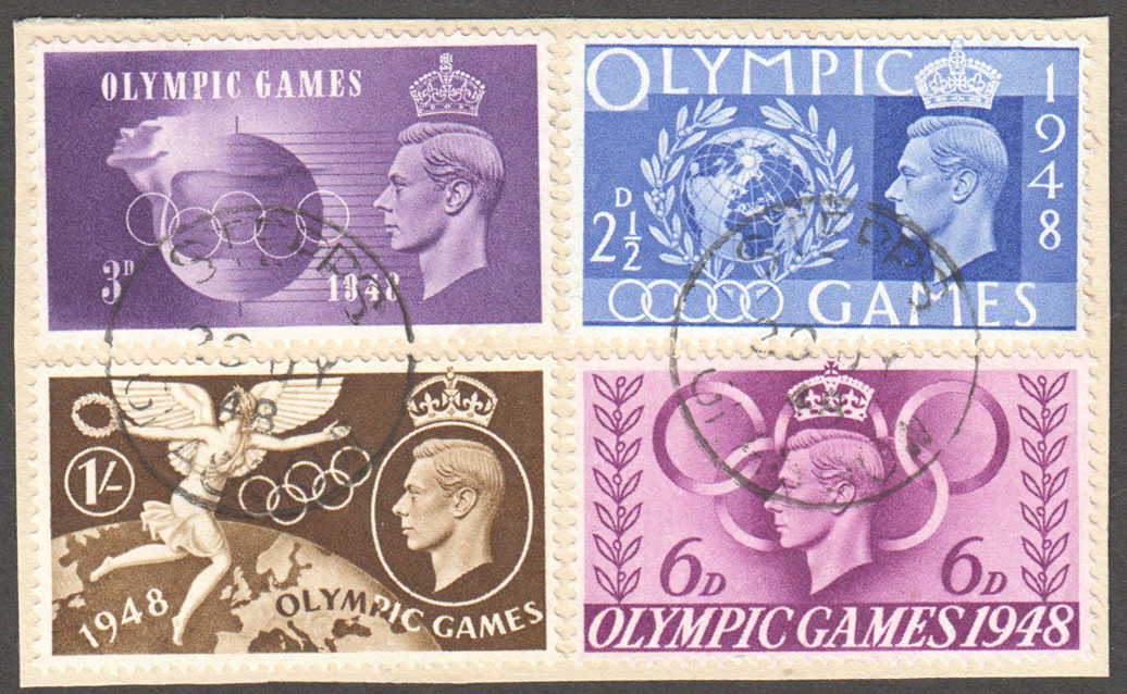 Great Britain Scott 271-4 Used (Set) - Click Image to Close